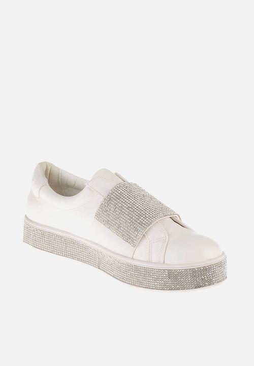 SISSY BOY - Shimmer sneaker - white