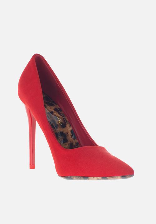 SISSY BOY - Luxe leopard court - red