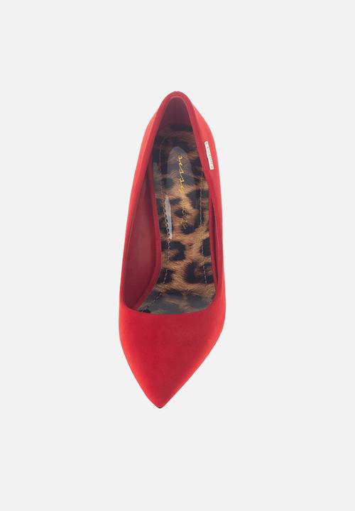SISSY BOY - Luxe leopard court - red
