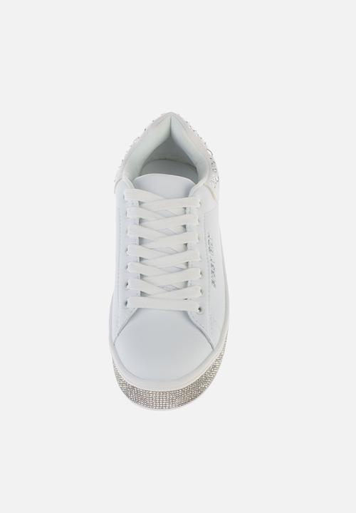 SISSY BOY - Dont look back sneaker - white & silver