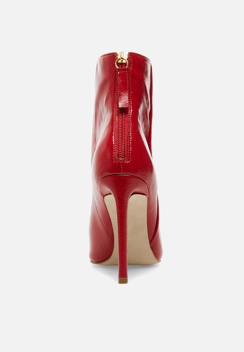 Steve Madden - Via bootie - red 
