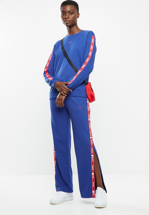 Nike - Logo tape crew - blue