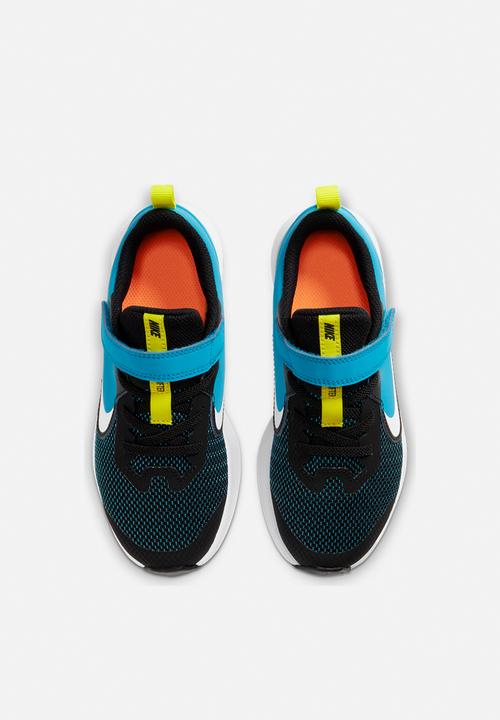 Nike - Nike downshifter 9 - black, white & lazer blue