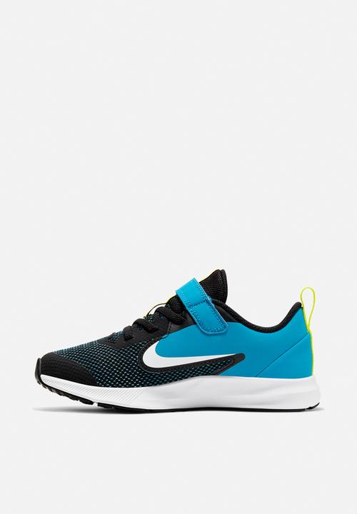 Nike - Nike downshifter 9 - black, white & lazer blue
