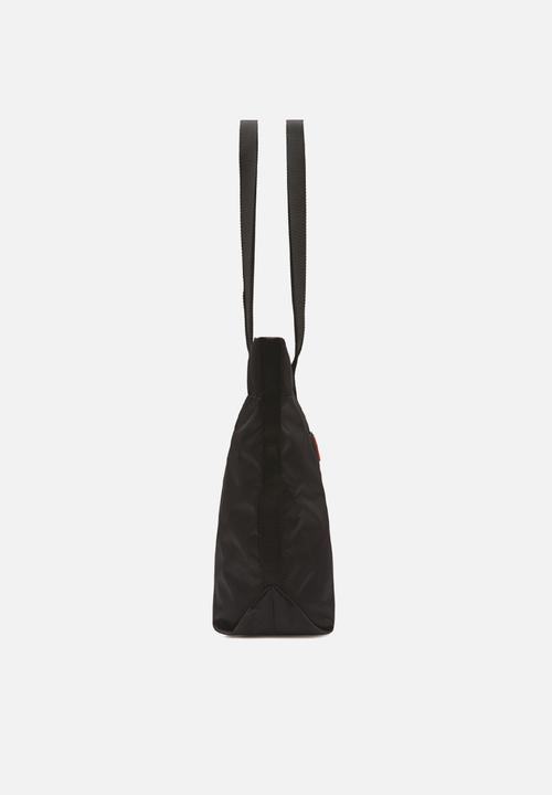 Hunter - Original nylon tote - black
