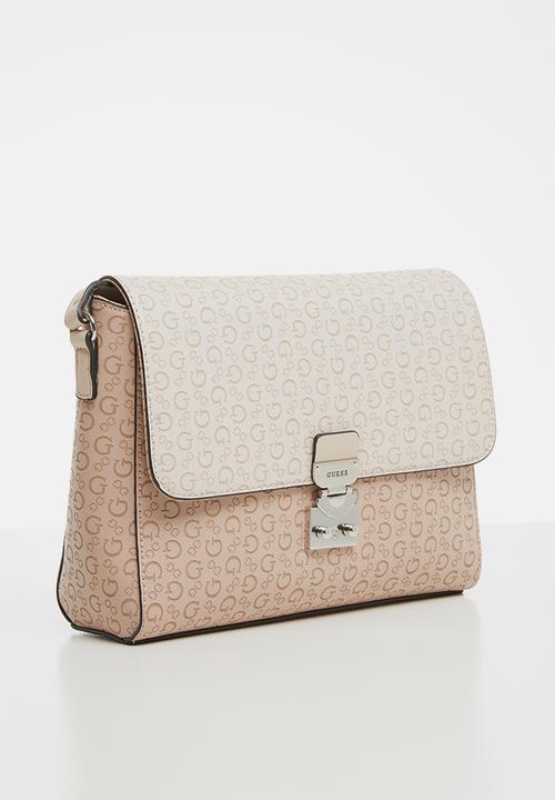 GUESS - Hutton crossbody flap - pink