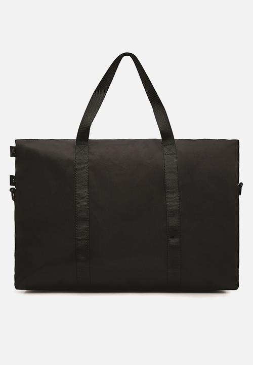 Hunter - Original nylon weekender - black