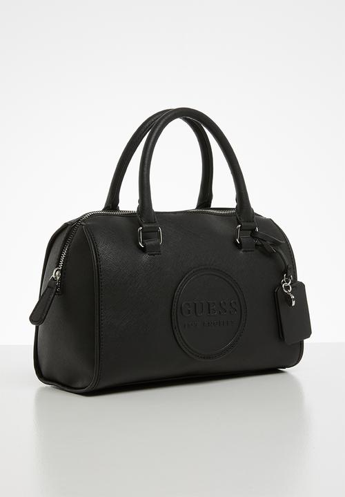GUESS - Thornton box satchel - black