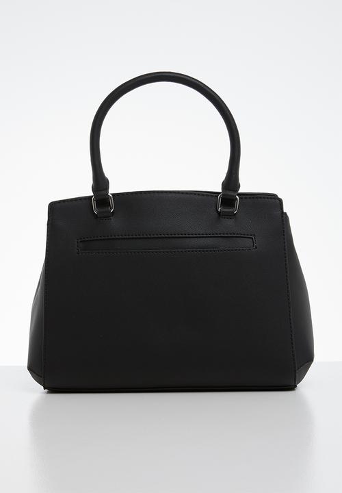 GUESS - Declan large satchel - black