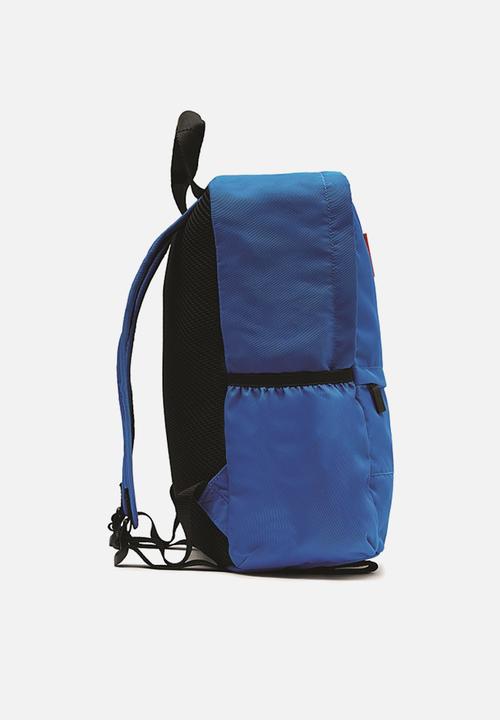 Hunter - Original large nylon backpack bucket - blue