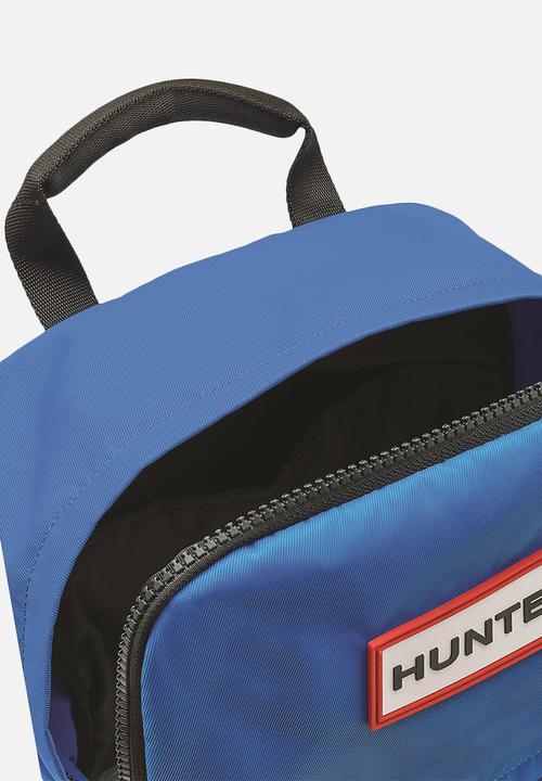 Hunter - Original large nylon backpack bucket - blue