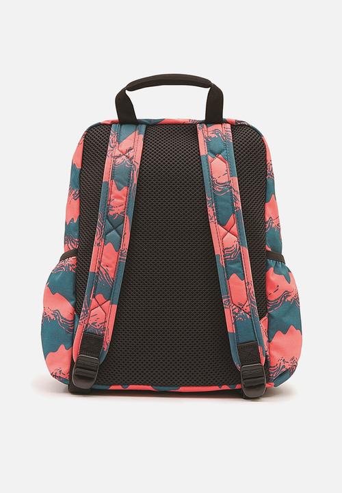 Hunter - Original nylon backpack  - blue & pink 