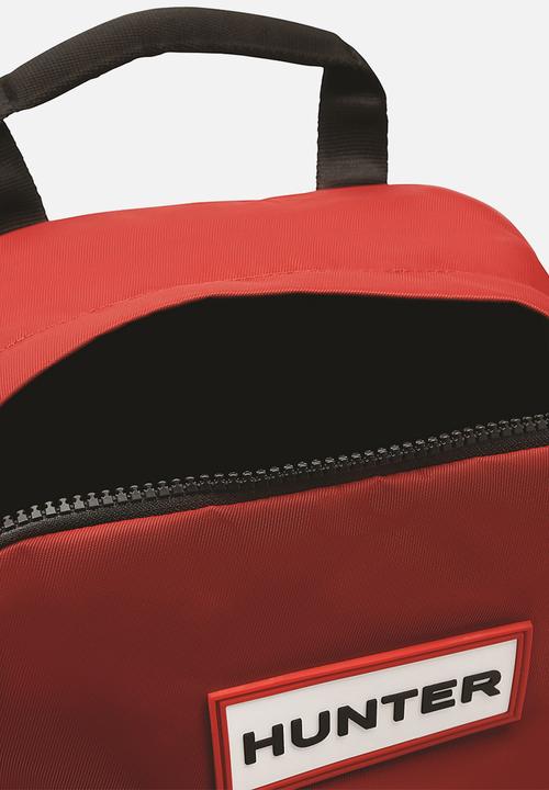 Hunter - Original nylon backpack - military red