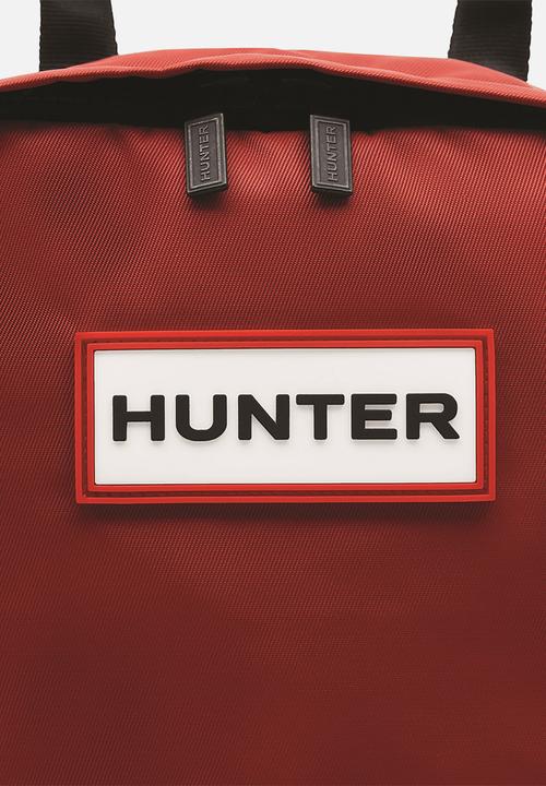 Hunter - Original nylon backpack - military red
