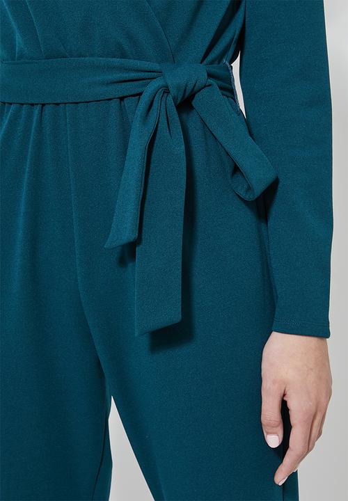 Superbalist - Wrap jumpsuit - teal