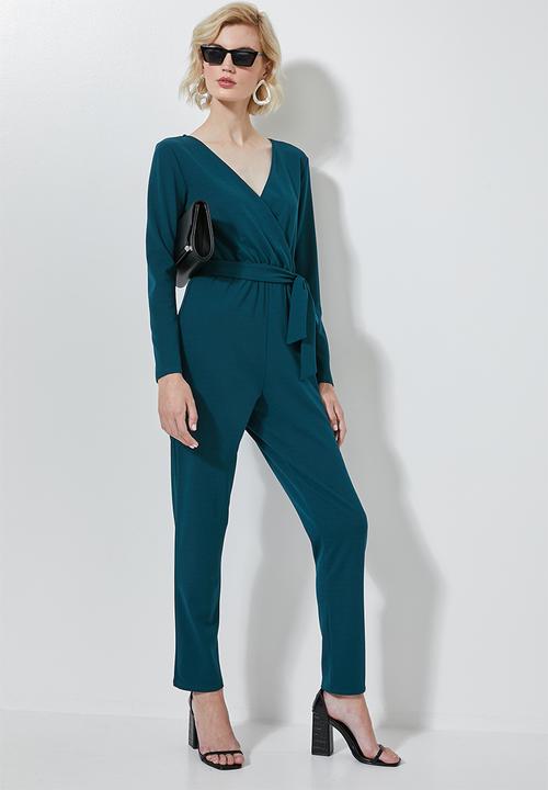 Superbalist - Wrap jumpsuit - teal