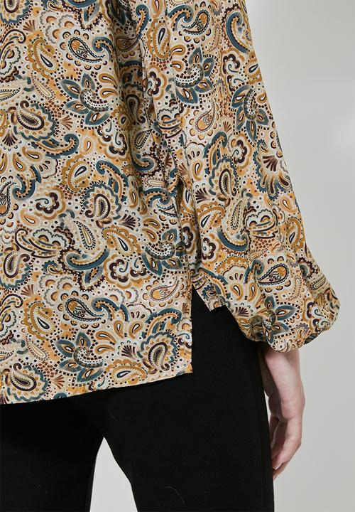 Superbalist - Hi neck blouse - multi 