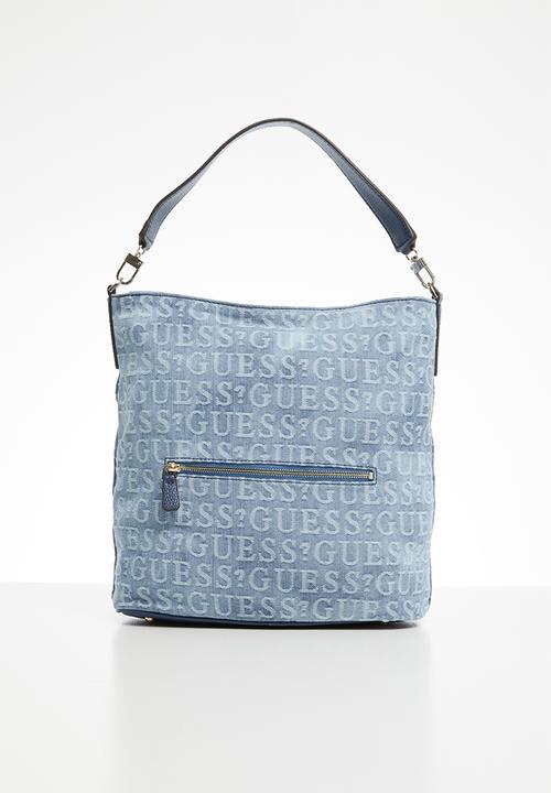 GUESS - Bright side denim hobo bag - blue