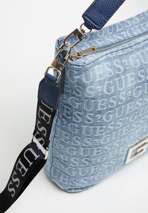 GUESS - Bright side denim hobo bag - blue