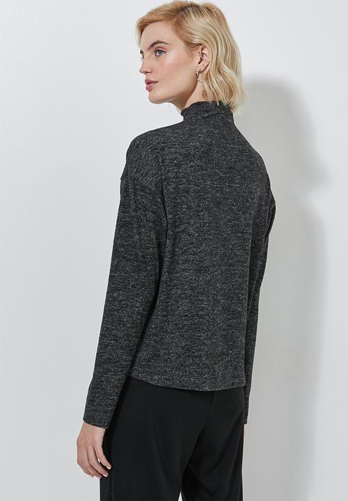 Superbalist - Soft touch poloneck - grey