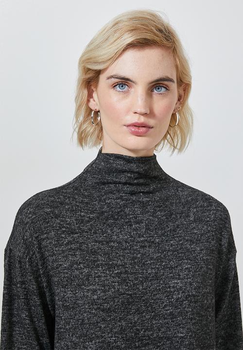 Superbalist - Soft touch poloneck - grey