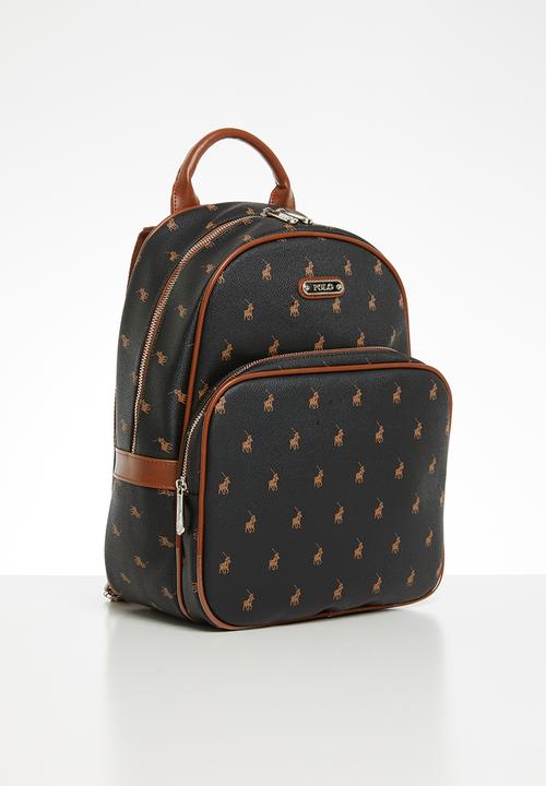 POLO - Classic backpack - black & brown