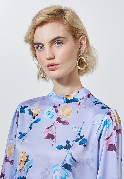 Superbalist - Hi neck blouse - multi 