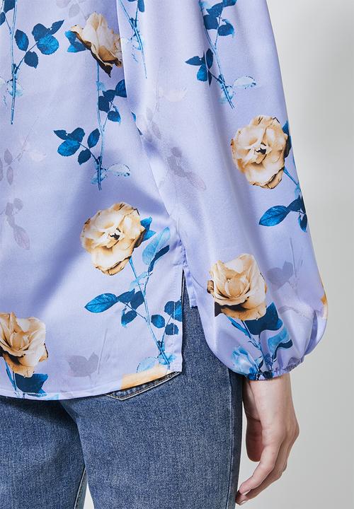Superbalist - Hi neck blouse - multi 