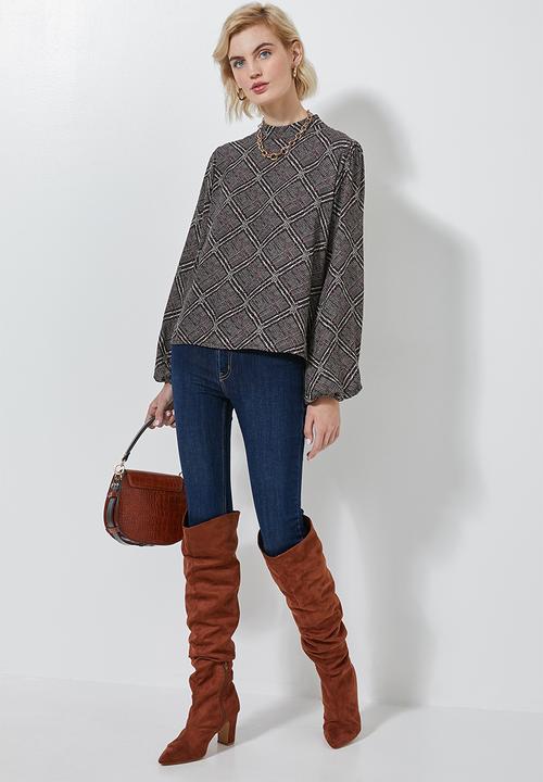 Superbalist - High neck blouse - multi