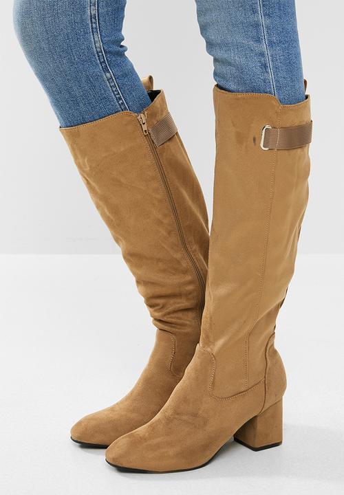 edit - Mandy knee-high boot - tan