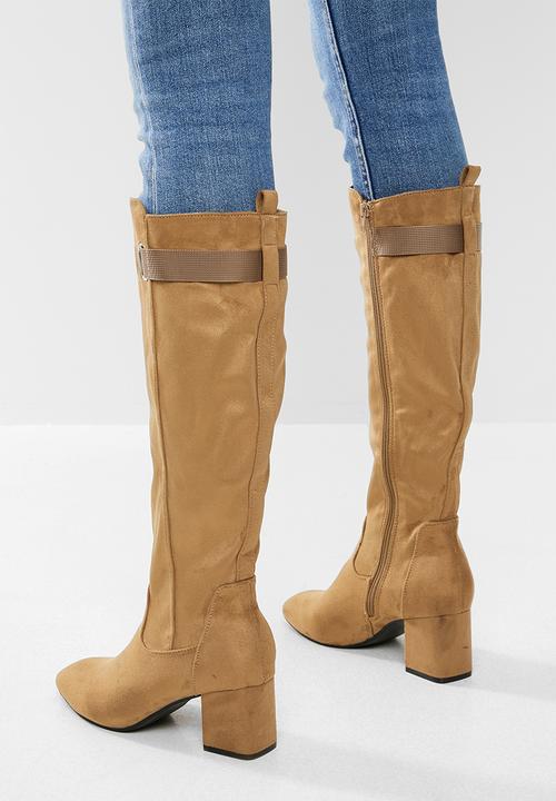 edit - Mandy knee-high boot - tan
