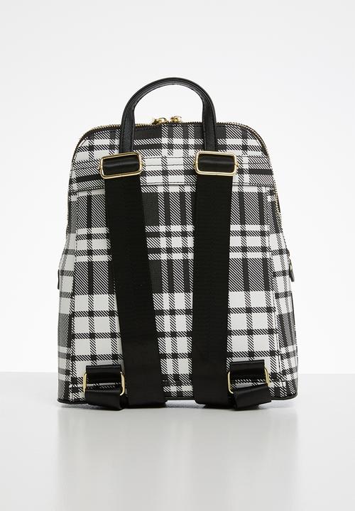 POLO - Barclay backpack - black & white