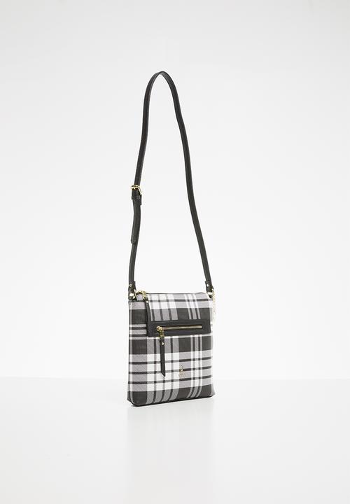 POLO - Barclay crossbody - black & white 