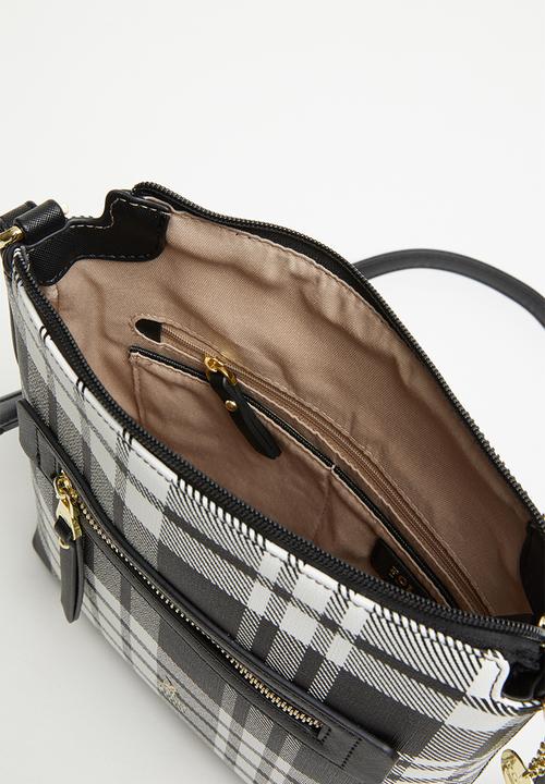 POLO - Barclay crossbody - black & white 