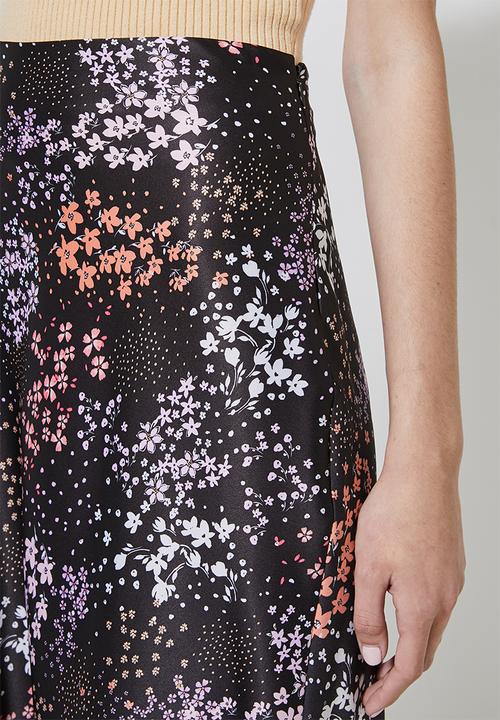 Superbalist - Bias midi slip skirt - multi 