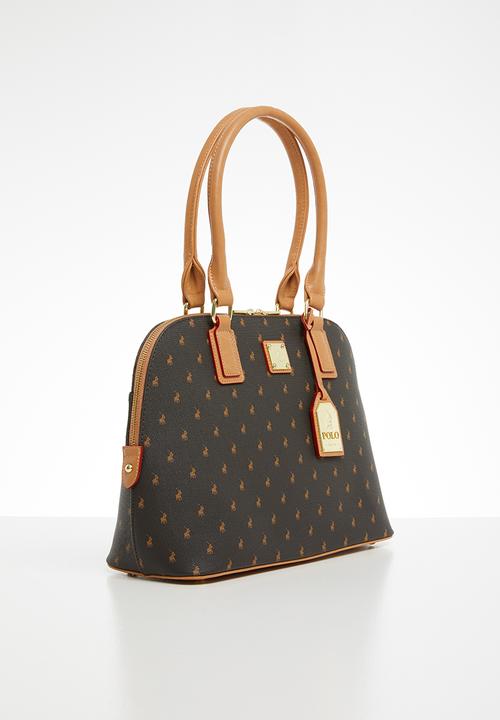 POLO - Iconic dome - black & brown