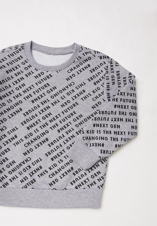 Pop Candy - Next generation boys sweatshirt - grey