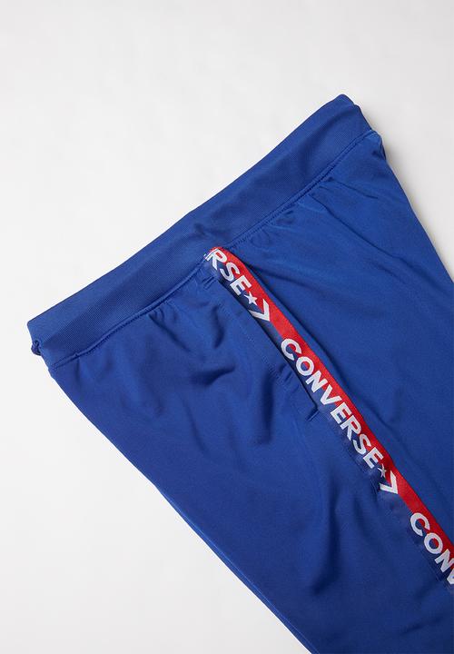 Converse - Tricot track pant  - blue & red