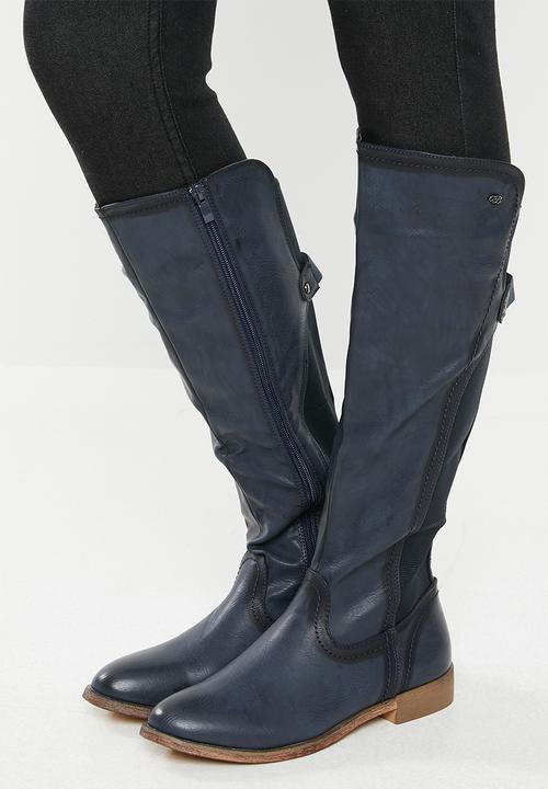 Miss Black - Rainer boot - navy