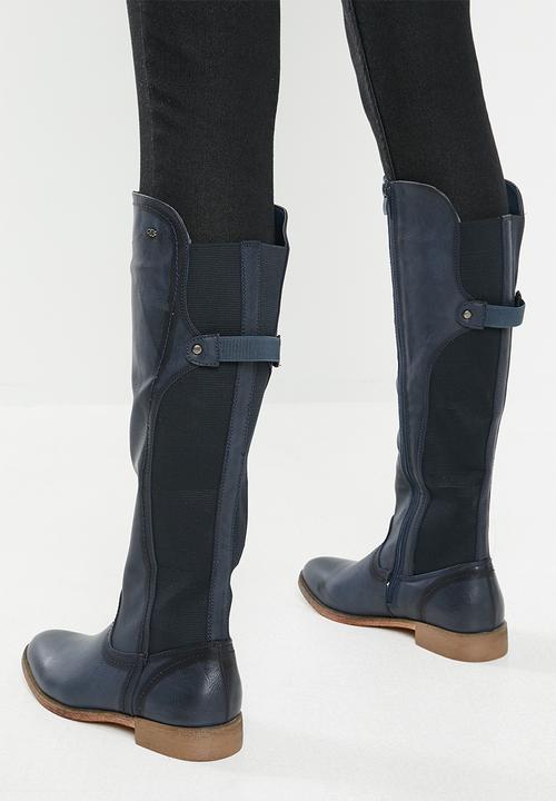 Miss Black - Rainer boot - navy