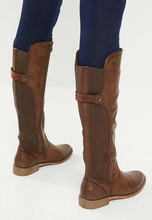 Miss Black - Rainer boot - brown