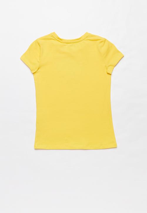 GUESS - Short sleeve guess core polo - yellow
