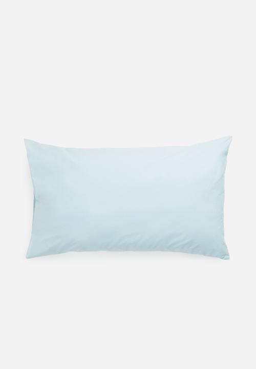 Sixth Floor - Cotton pillowcase set - duck egg