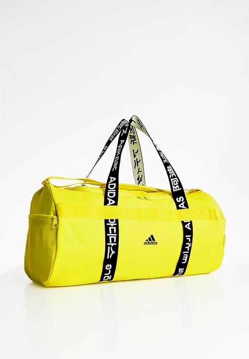 adidas Performance - 4athlts duffel - yellow & black