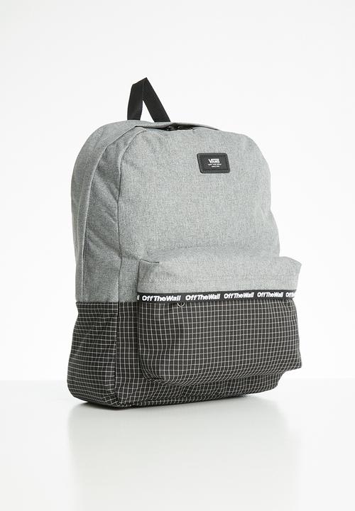 Vans - Old skool iii backpack - grey & black