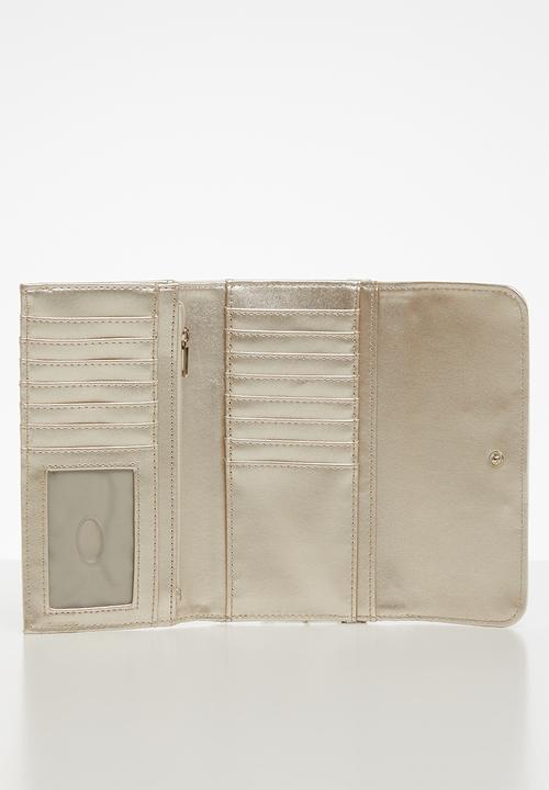 GUESS - Logo love slg multi purse - ivory