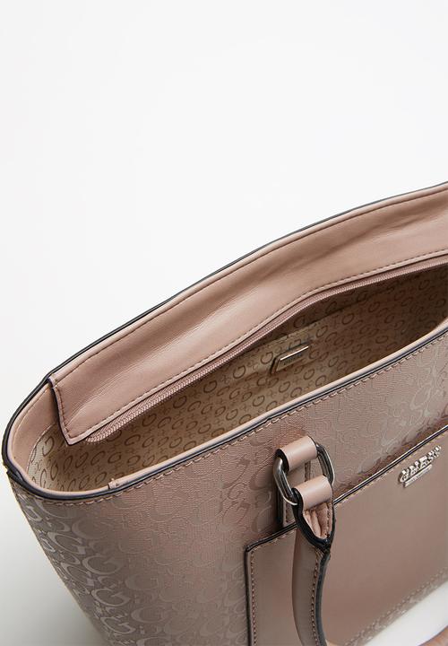 GUESS - Cuba small carryall - dusty mauve