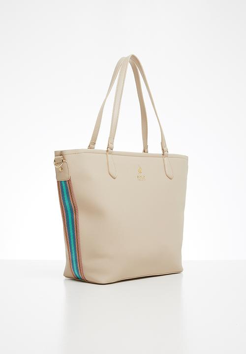 POLO - Webbing pebble tote - neutral