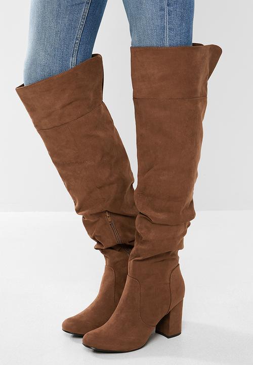 Madison® - Kira over the knee boot - brown