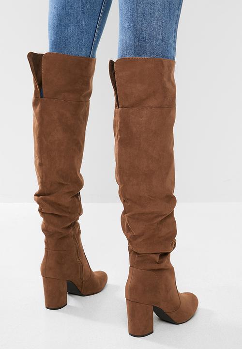 Madison® - Kira over the knee boot - brown